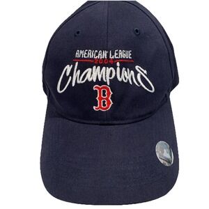 2004 BOSTON RED SOX MLB Baseball Cap/ Hat American‎ League Champions